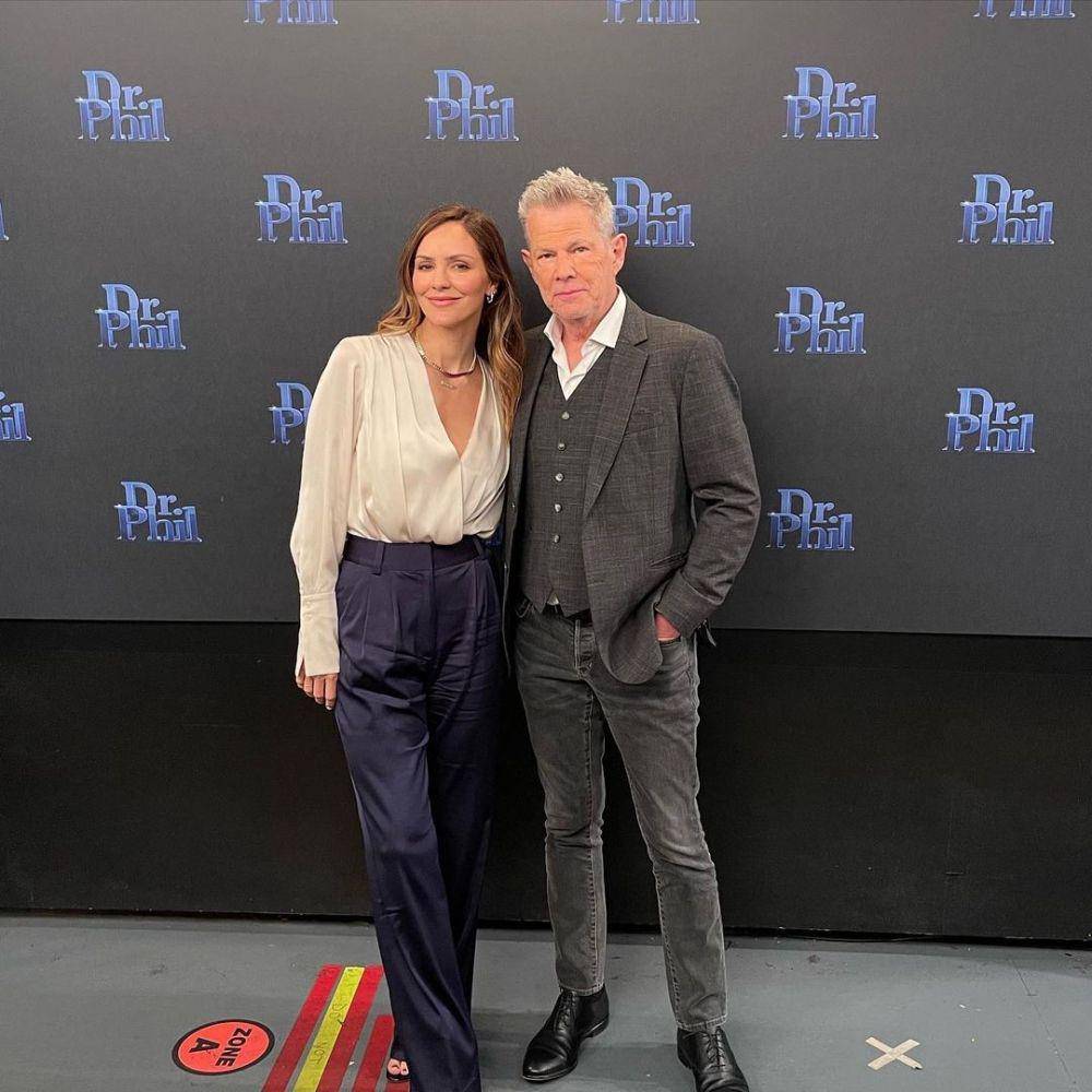 Gaya Couple David Foster dan Katharine McPhee. (instagram.com/katharinefoster)