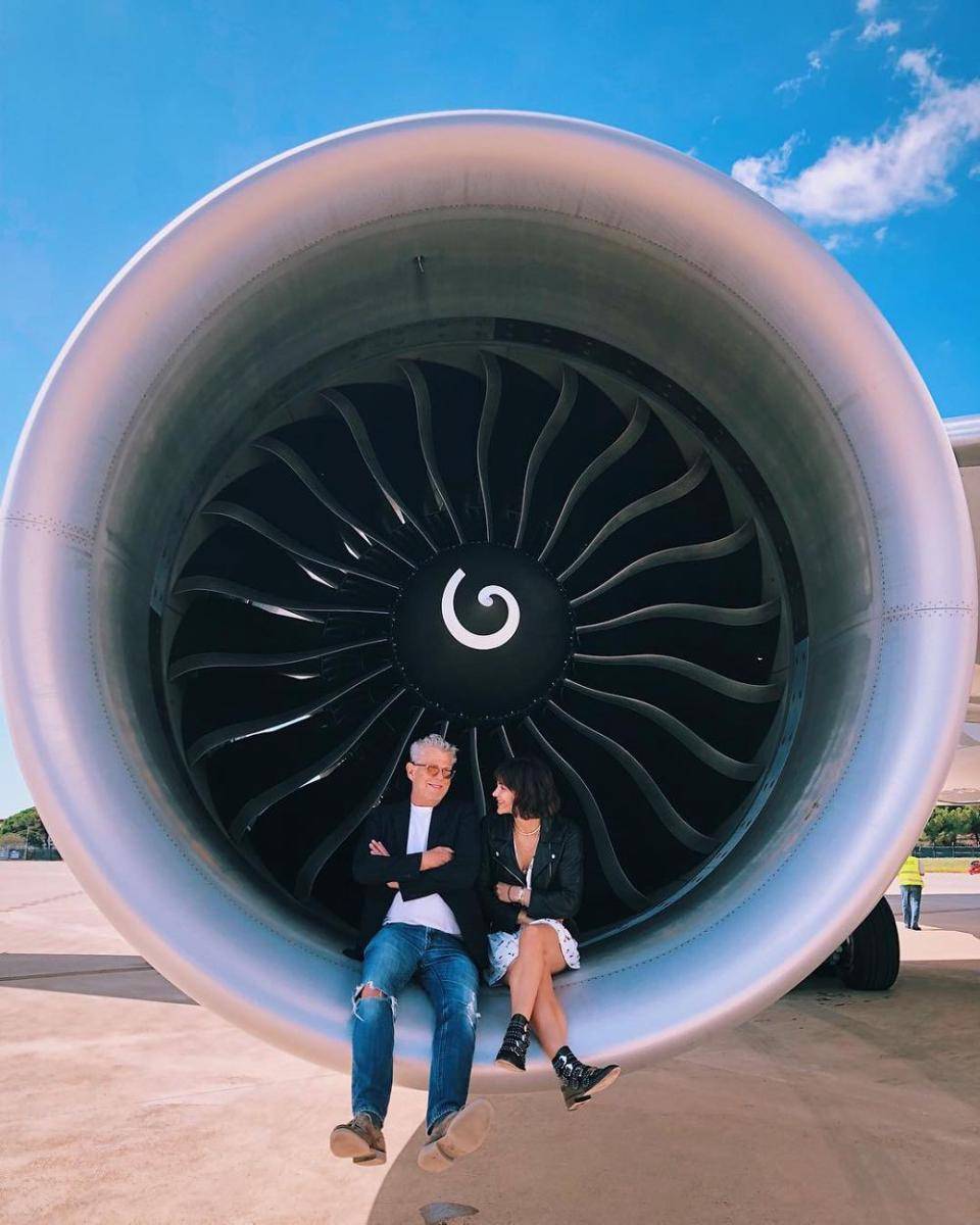 Gaya Couple David Foster dan Katharine McPhee. (instagram.com/katharinefoster)