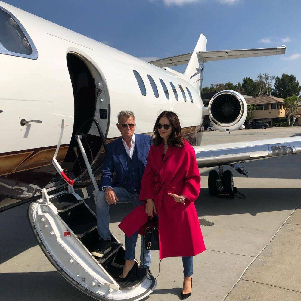 Gaya Couple David Foster dan Katharine McPhee. (instagram.com/davidfoster)