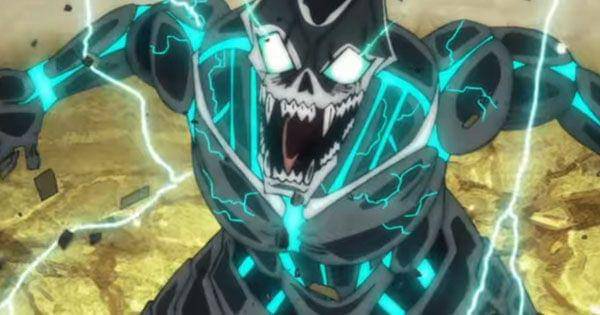 Kafka berubah di depan semua orang ( Dok. Shueisha / Kaiju No. 8 )