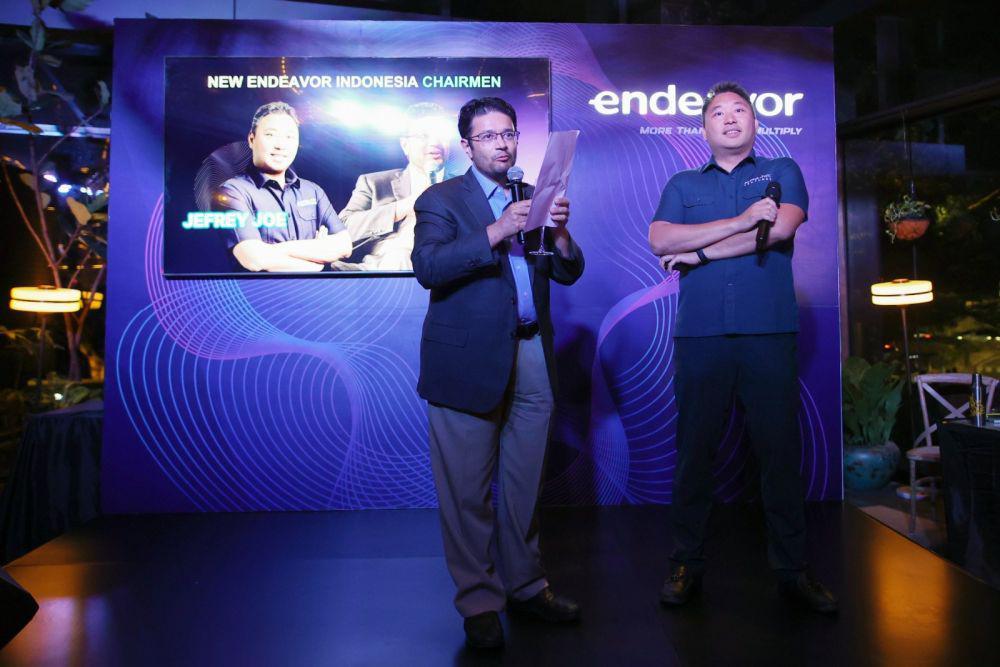 Jefrey Joe dan Nicfi Nash, Co-Chairman Baru Endeavor Indonesia