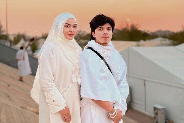 7 Momen Atta dan Aurel Menjalani Wukuf di Padang Arafah