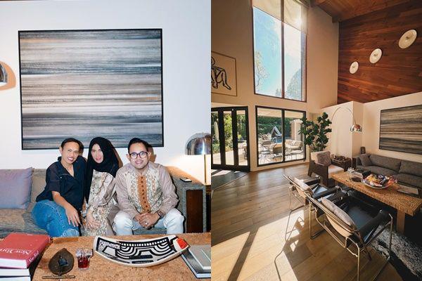 8 Potret Rumah Baru Gilang Juragan 99 dan Shandy Purnamasari di LA