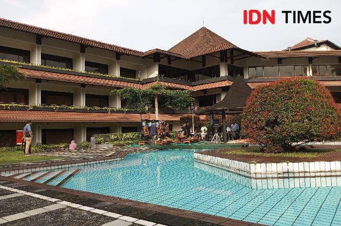 Queen garden hotel baturaden tempat digelarnya tarian lengger gunung slamet, Sabtu (15/6/2024).(IDN Times/Cokie Sutrisno)