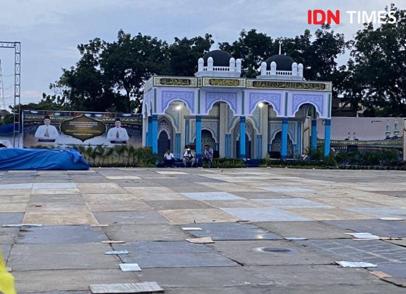 Begini Persiapan Tempat Salat Idul Adha Wali Kota Bobby Nasution
