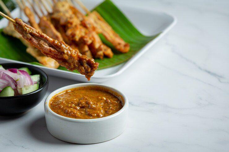 Resep Saus Sate Tanpa Kacang Buat yang Alergi Kacang