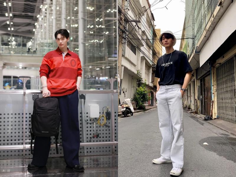 7 Inspirasi Outfit Oversized ala Win Metawin, Trendi nan Stylish!