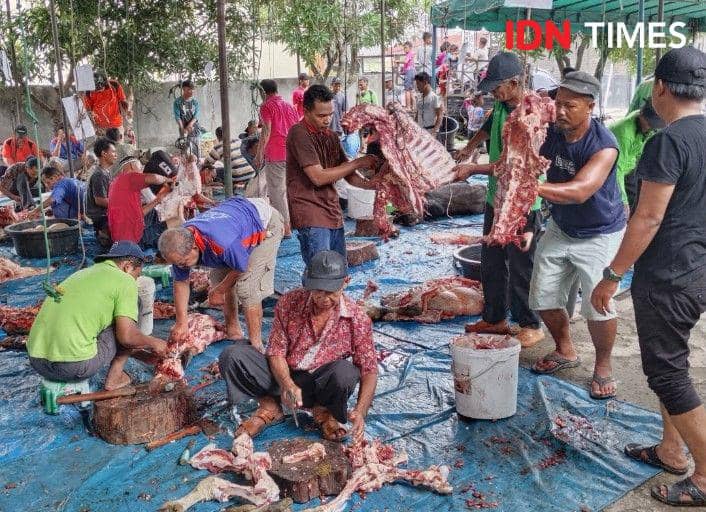 Jemaah Majelis Tafsir Alquran Salat Id dan Sembelih Kurban Hari Ini