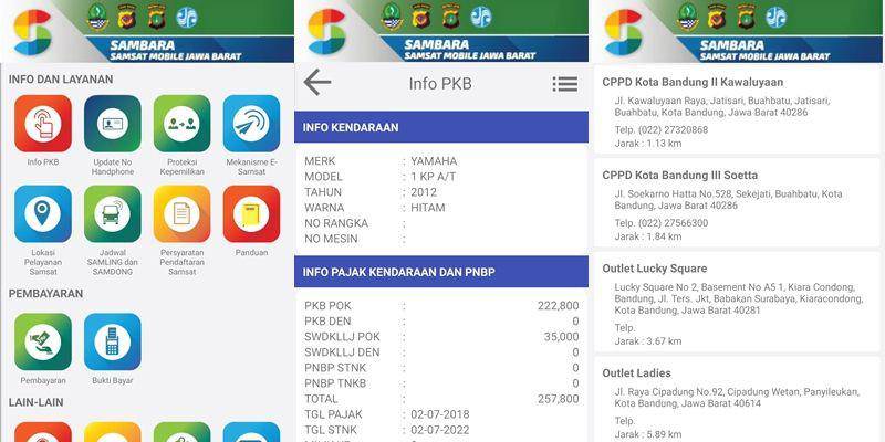 tampilan aplikasi SAMBARA (dok. Google Play Store)