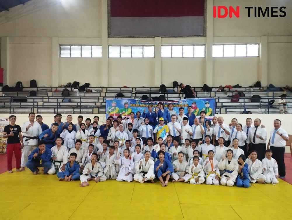 Medan Polonia Pertahankan Juara Umum Cabor Judo Porkot 2024