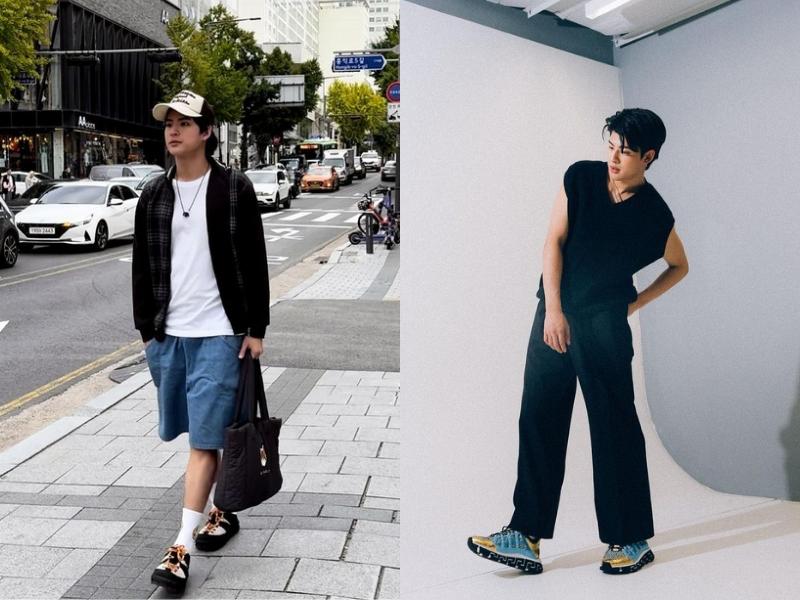 7 Inspirasi Outfit Oversized ala Pakin Kunaanuwit, Trendy!