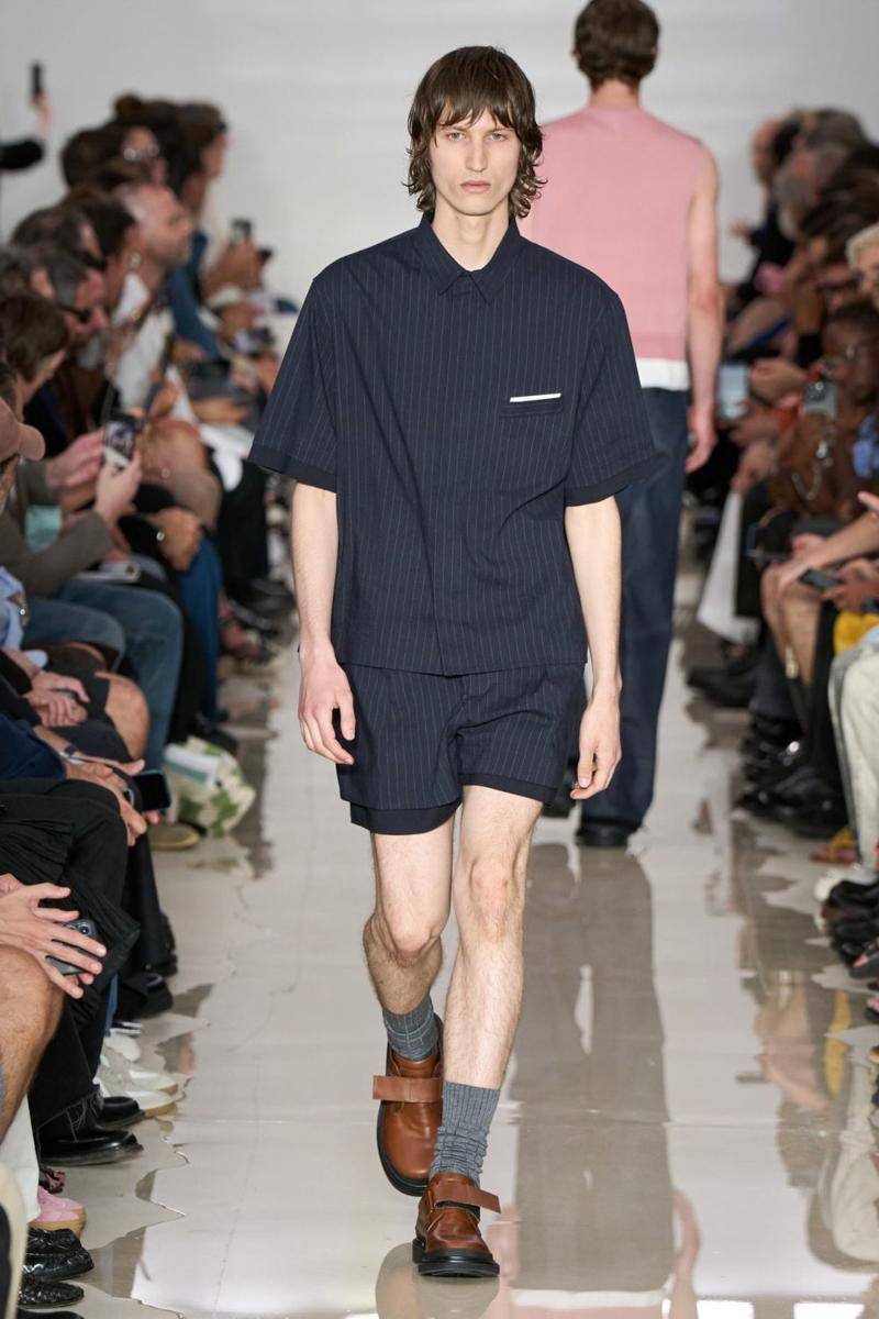Neil Barrett S/S '25 di Milan Fashion Week 2024 (instagram.com/antonioskamy)