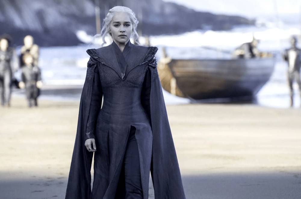 Emilia Clarke sebagai Daenerys Targayen (dok. HBO/Game of Thrones)