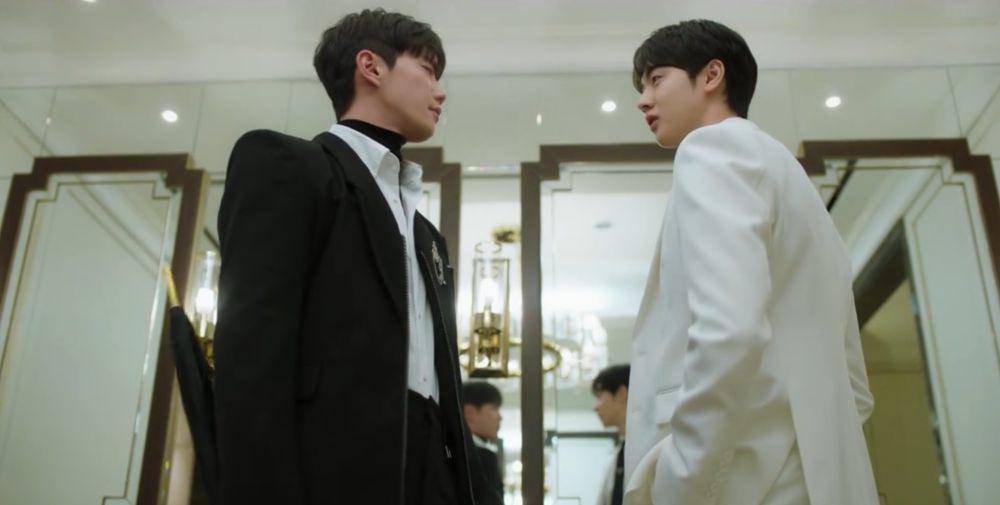 Lee Jun Young dan Kim Hyun Jin di Dreaming of a Freaking Fairy Tale (dok. TVING/Dreaming of a Freaking Fairy Tale)