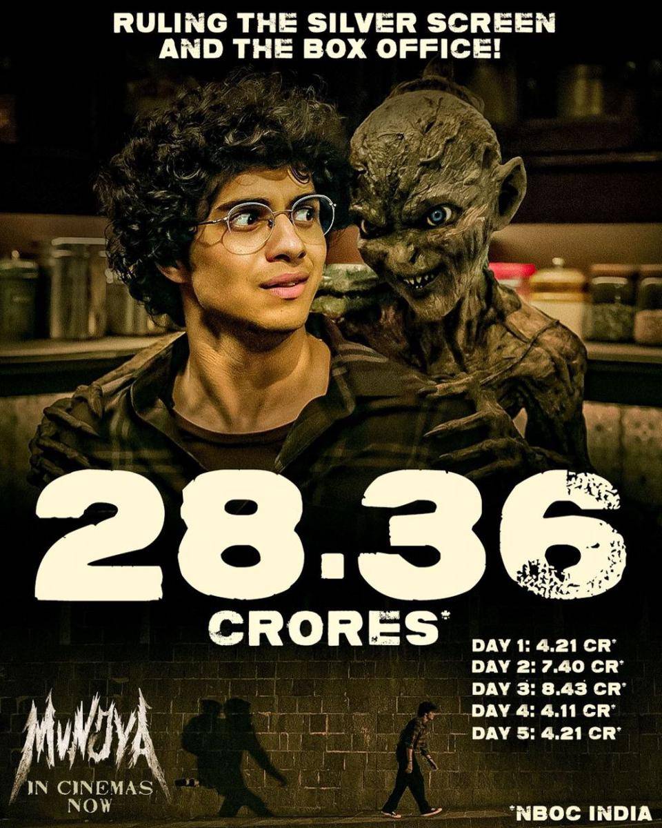 poster film Munjya (instagram.com/maddockfilms)