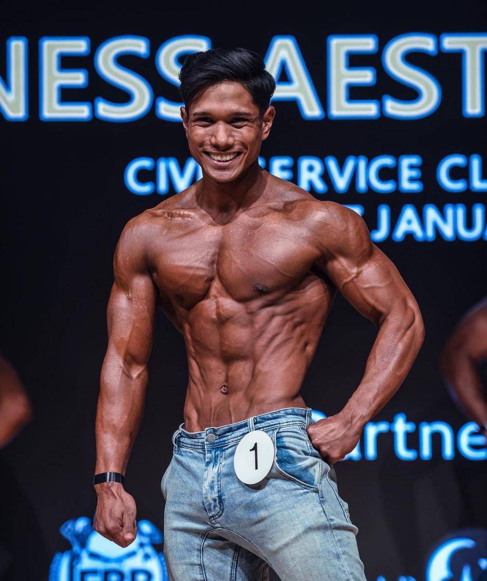 Mister National Universe Singapura 2024, Aidid Haidil (instagram.com/aiaiaidid)
