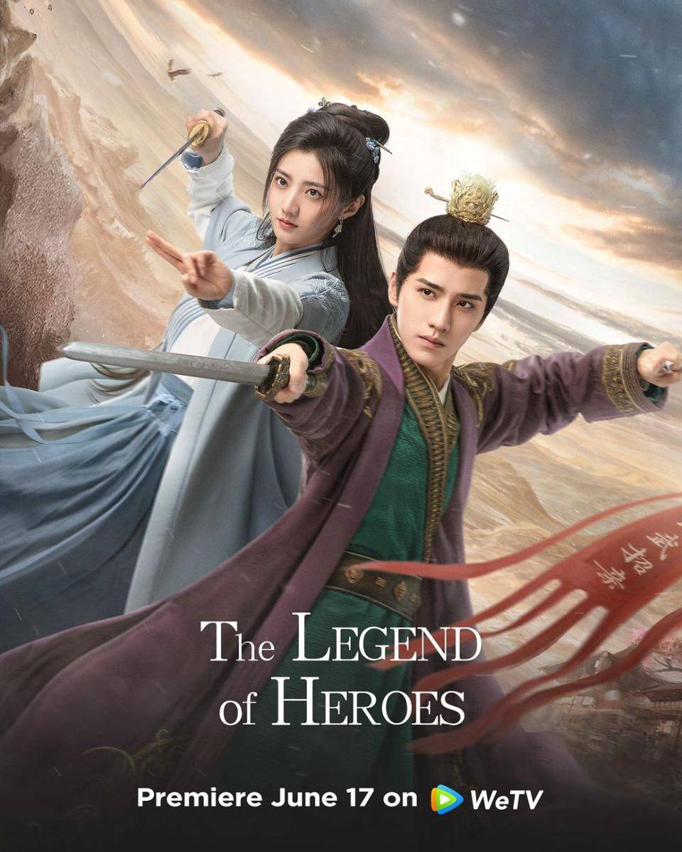 poster drama The Legend of Heroes (instagram.com/official.wetv)