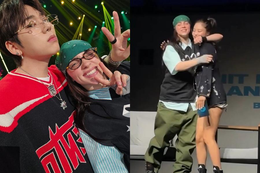 8 Potret Keseruan Billie Eilish di Korea, Interaksi Bareng Jennie-Zico