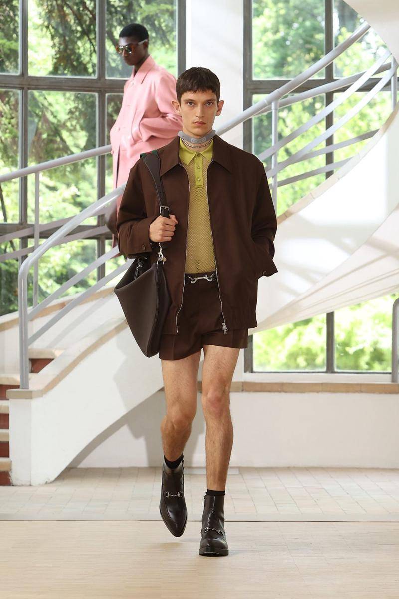 Gucci S/S '25 di Milan Fashion Week Menswear 2024 (dok. Gucci)
