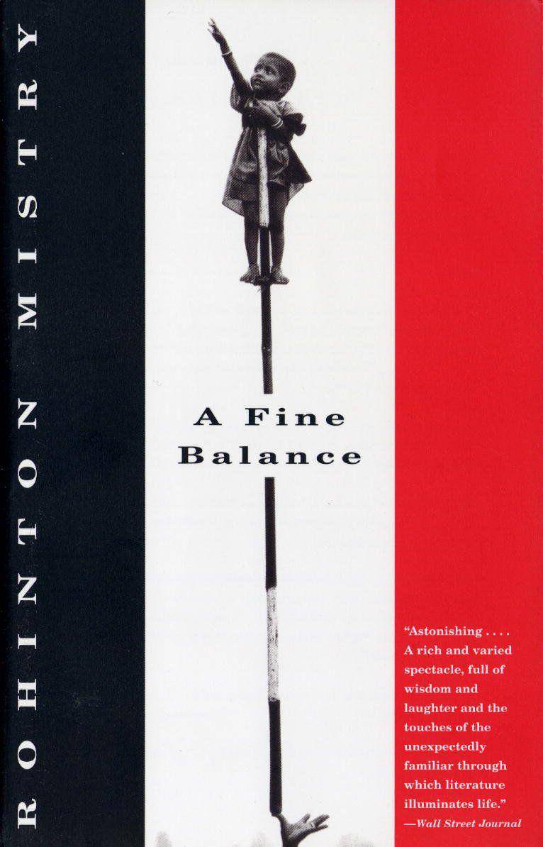 sampul buku A Fine Balance (thebookerprizes.com)