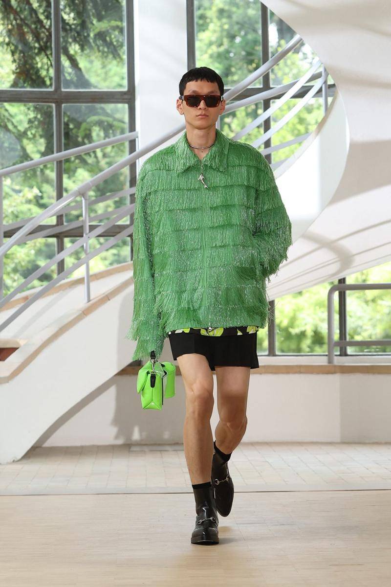 Gucci S/S '25 di Milan Fashion Week Menswear 2024 (dok. Gucci)