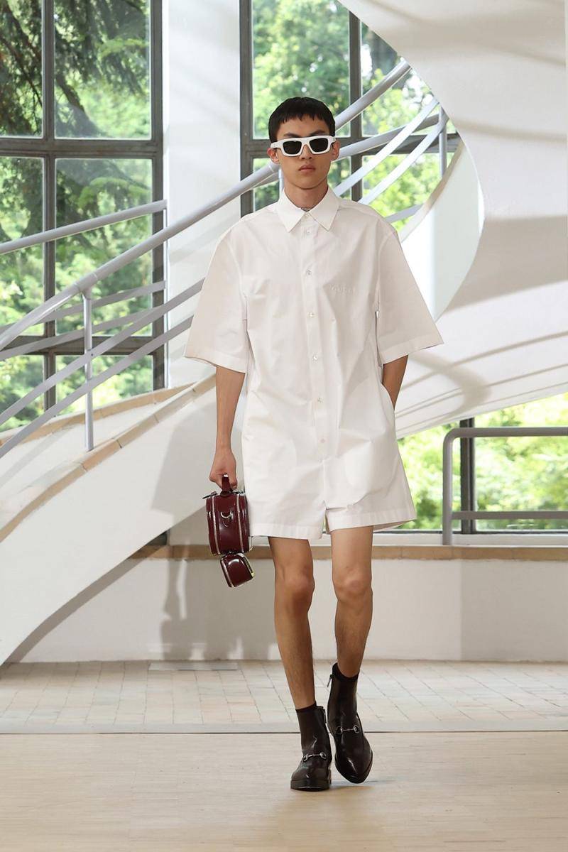 Gucci S/S '25 di Milan Fashion Week Menswear 2024 (dok. Gucci)