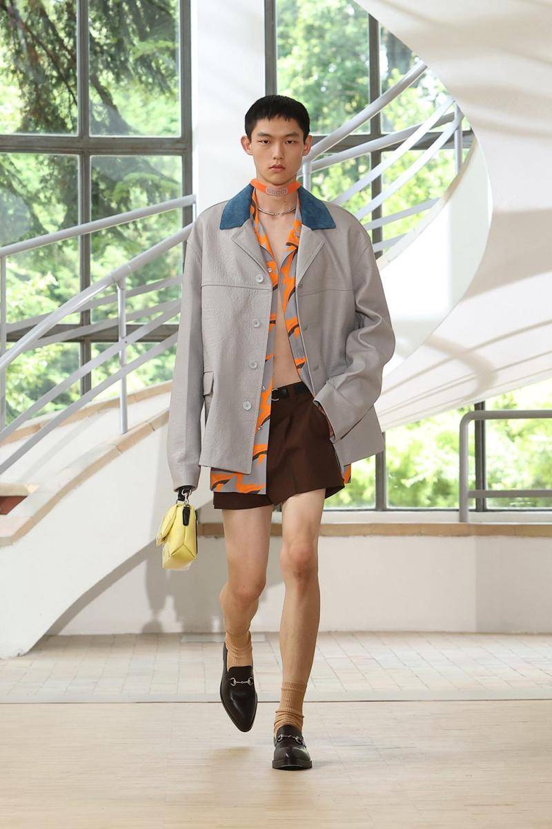 Gucci S/S '25 di Milan Fashion Week Menswear 2024 (dok. Gucci)