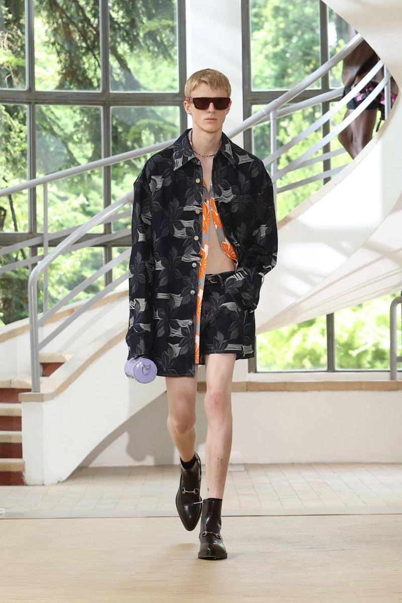 Gucci S/S '25 di Milan Fashion Week Menswear 2024 (dok. Gucci)