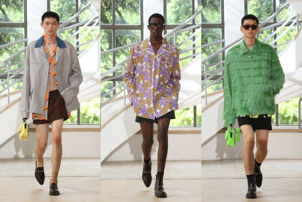 Gucci S/S '25 di Milan Fashion Week Menswear 2024 (dok. Gucci)