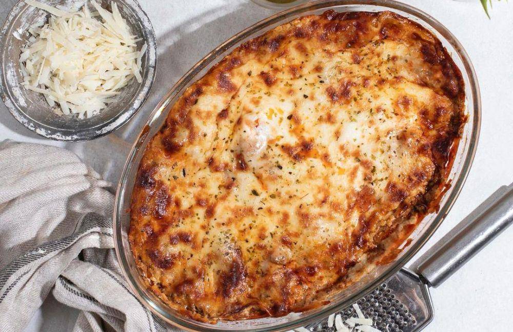ilustrasi lasagna di Ciccio's (instagram.com/foodco.kwt)