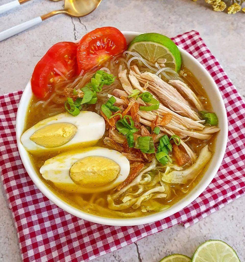 Ilustrasi soto kuning segar (instagram.com/yscooking)