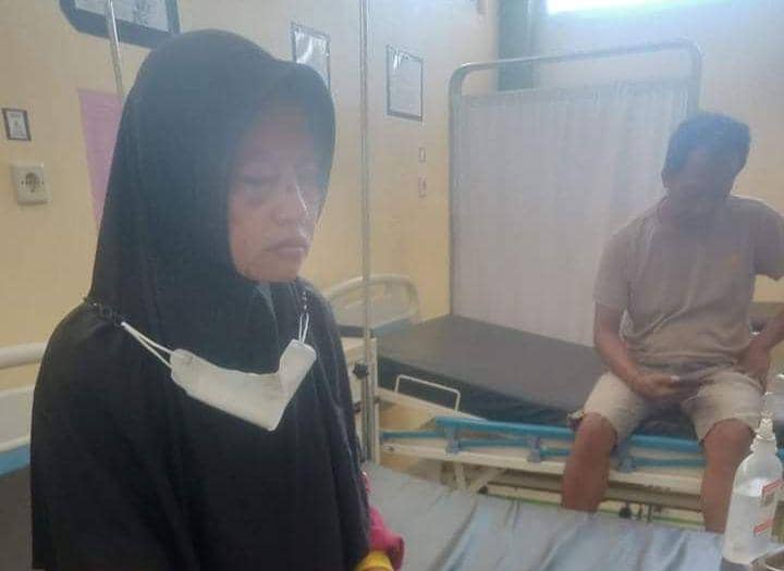 Foto korban saat diperiksa (Dok/Istimewa)