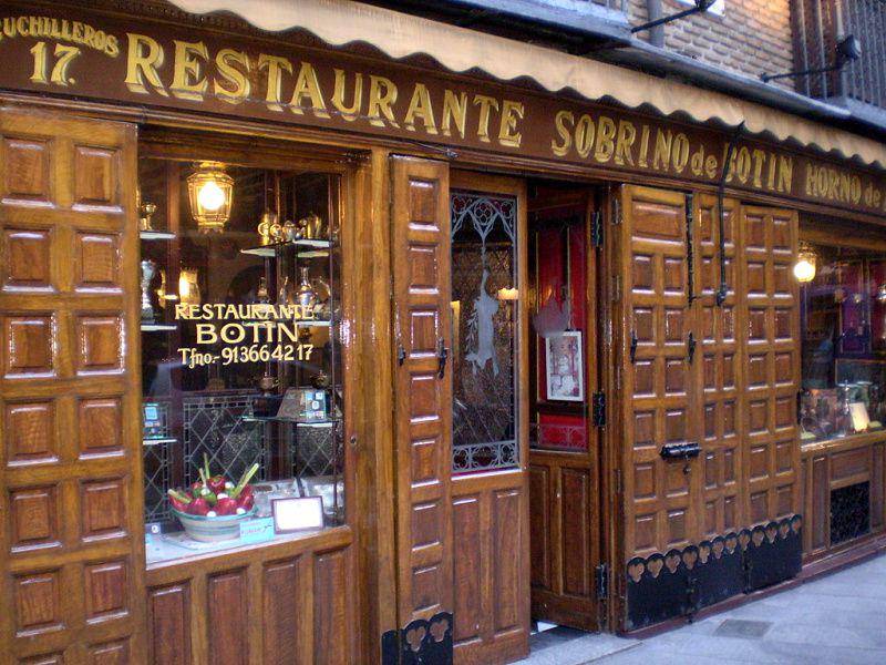 gambar restoran Sobrino de Botín (commons.m.wikimedia.org/Esetena)