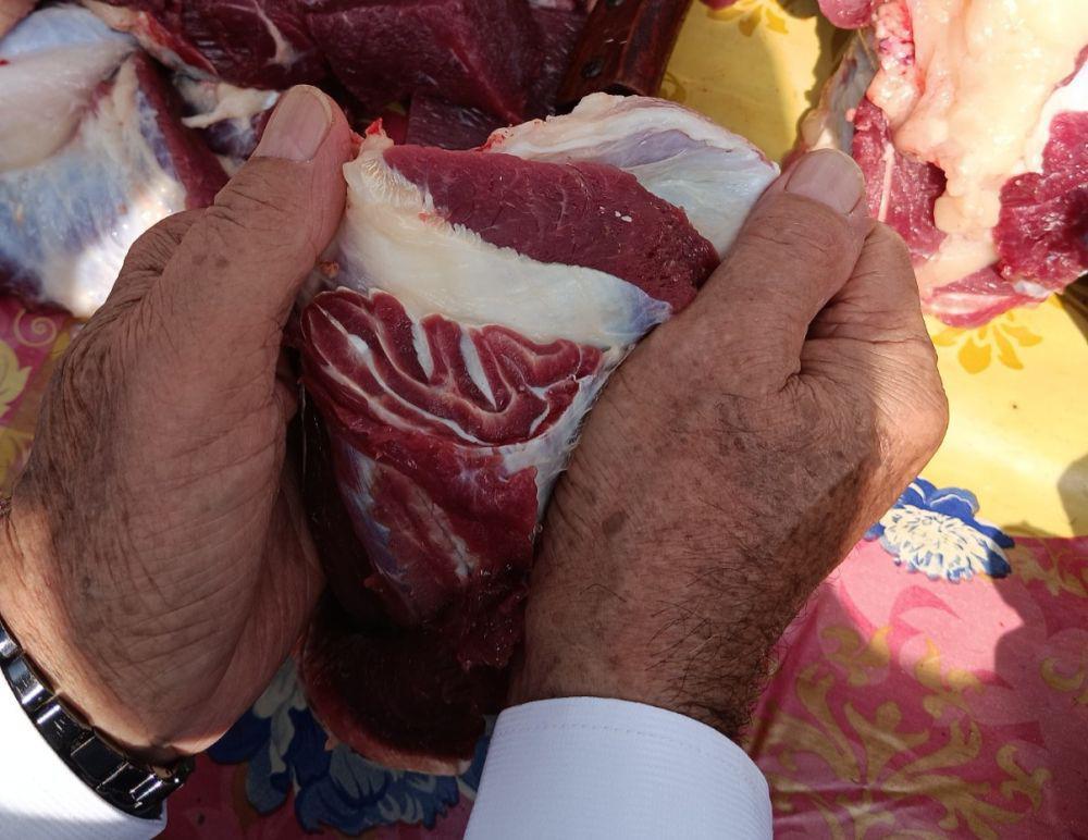 Heboh Tulisan Allah di Daging Kurban Ditemukan Warga Palembang