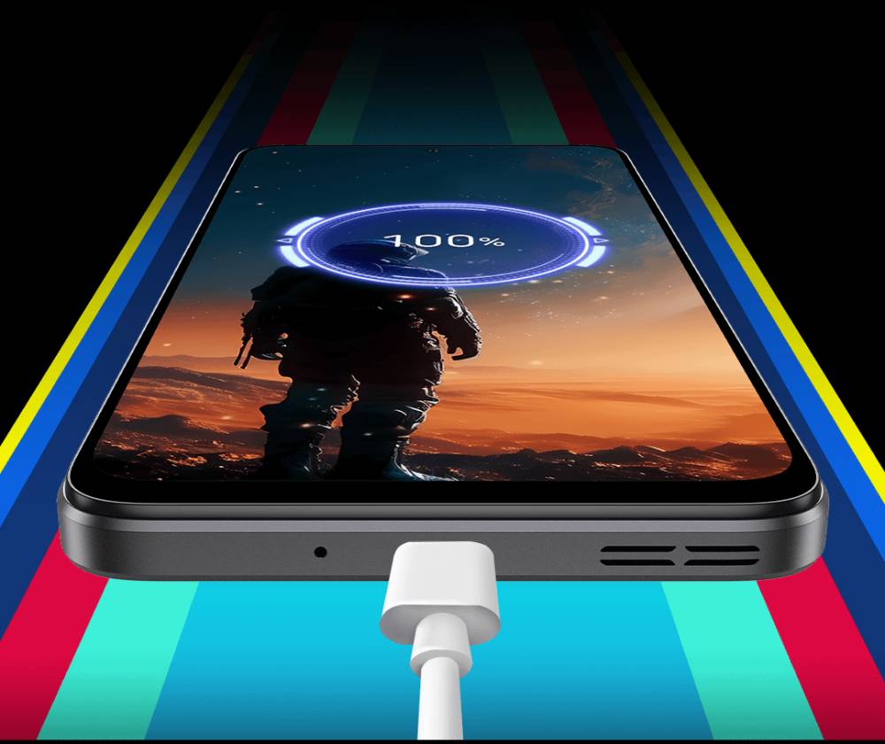ilustrasi pengisian daya baterai nubia Neo 2 5G (nubia.com)