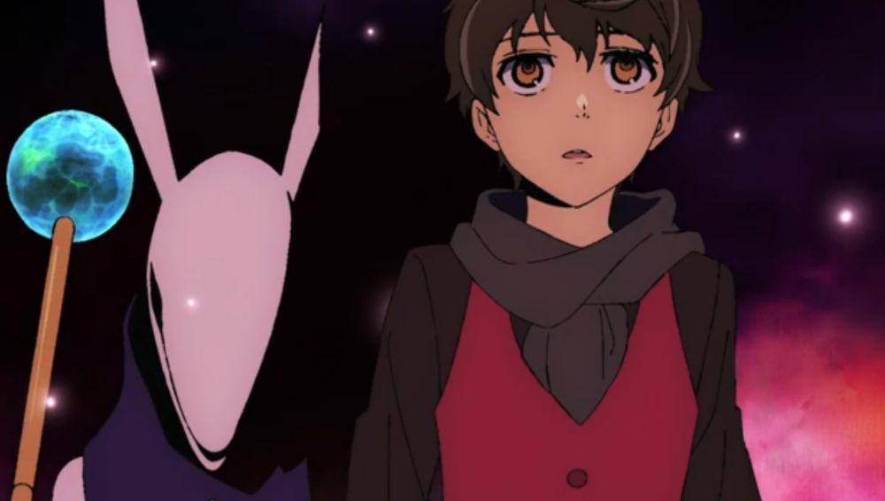 Ujian pertama Bam untuk mendaki menara(Dok. Telecom Animation Film/Tower of God)