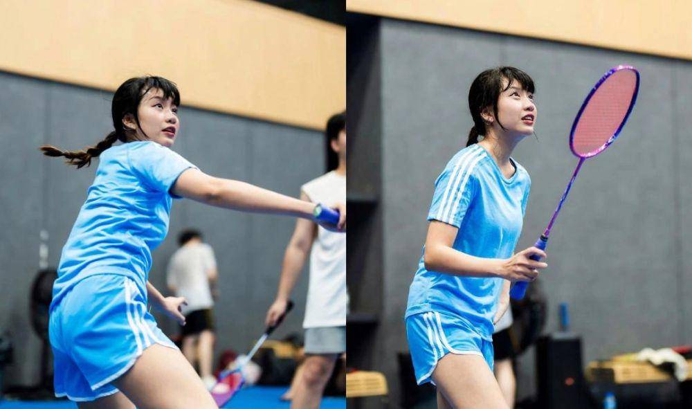potret Ghea Indrawari main badminton (instagram.com/gheaindrawari)
