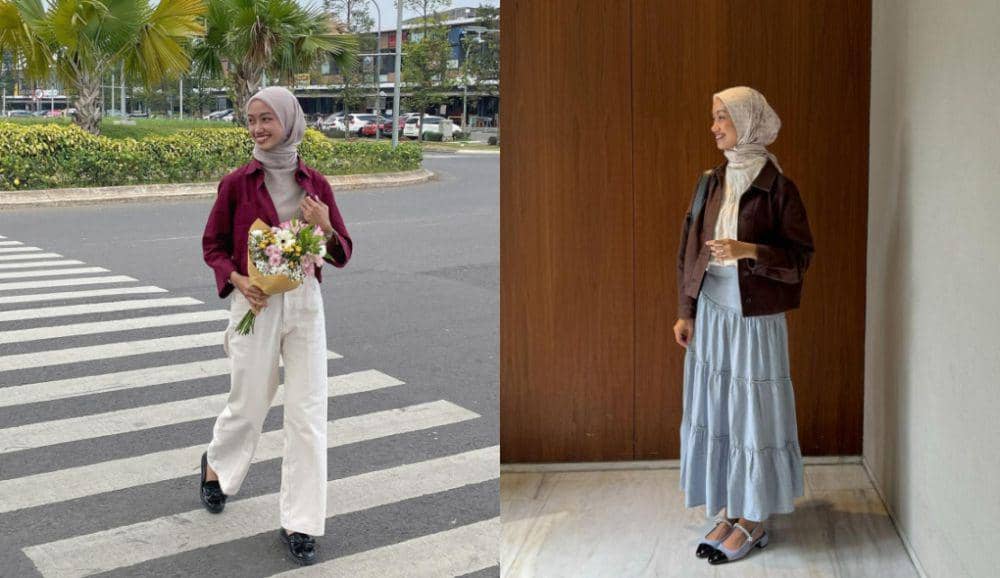 9 Ide Mix and Match Crop Outer ala Kana AZ-Zahra, Look Chic!