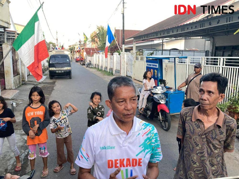 Tokoh Masyarakat Jalan Titang, Andi Parawangsa. IDN Times/Faisal Mustafa