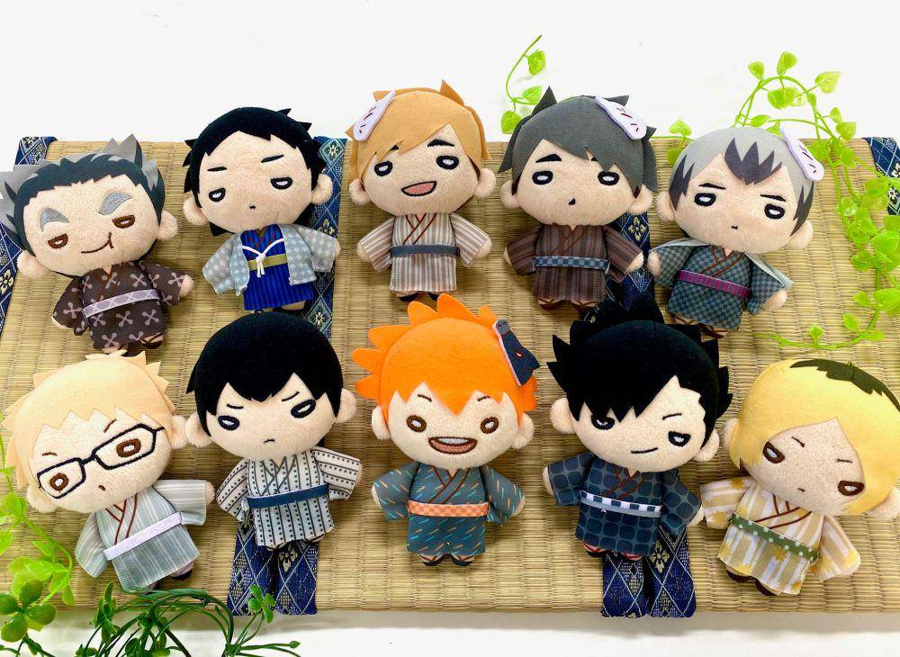 potret koleksi boneka Haikyuu!! (reddit.com/user/mango_purin)