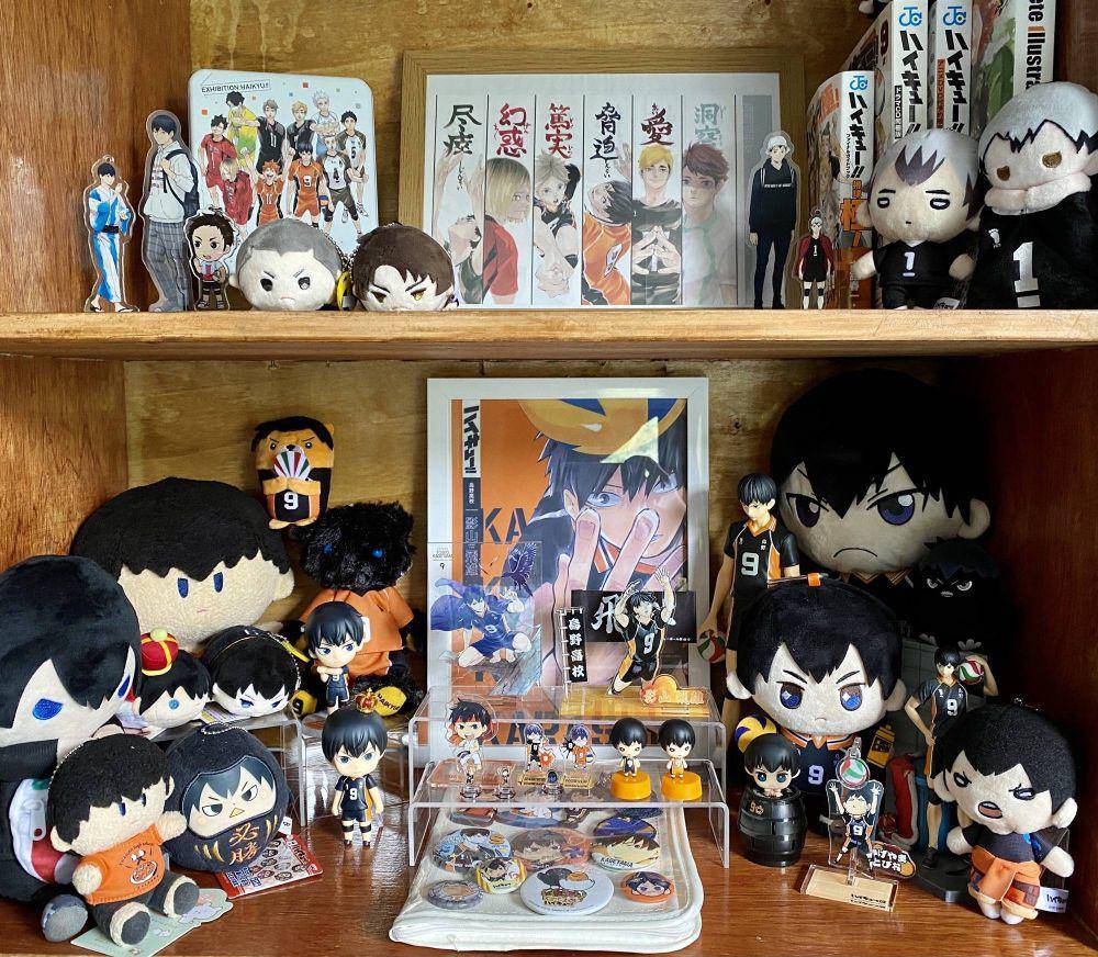 potret koleksi boneka Haikyuu!! (reddit.com/user/kKunoichi)