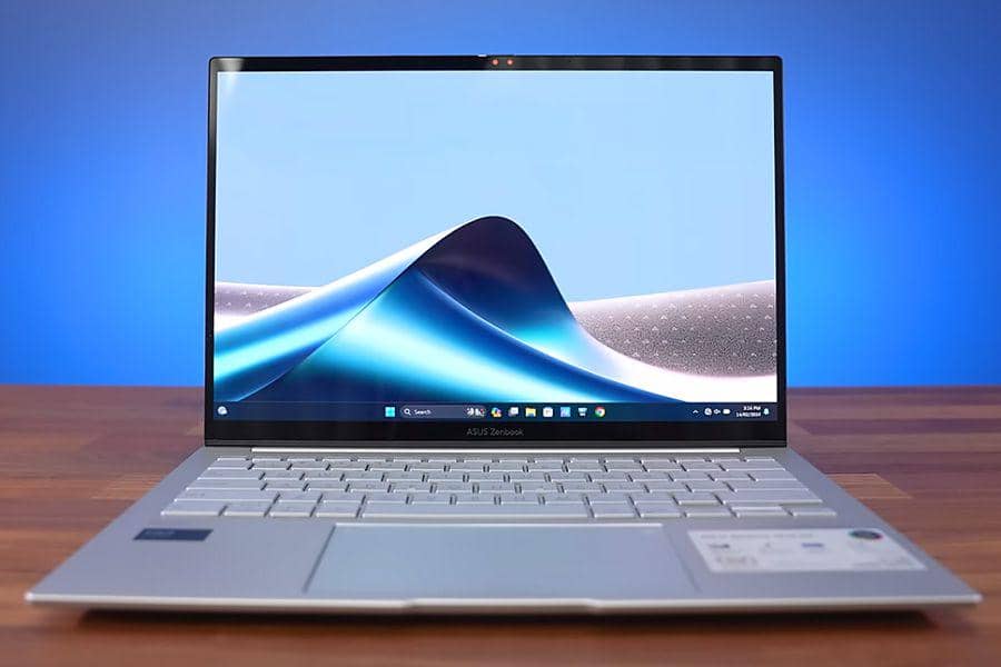 tampilan Asus Zenbook 14 OLED 2024 (dok. youtube.com/Jarrod'sTech)