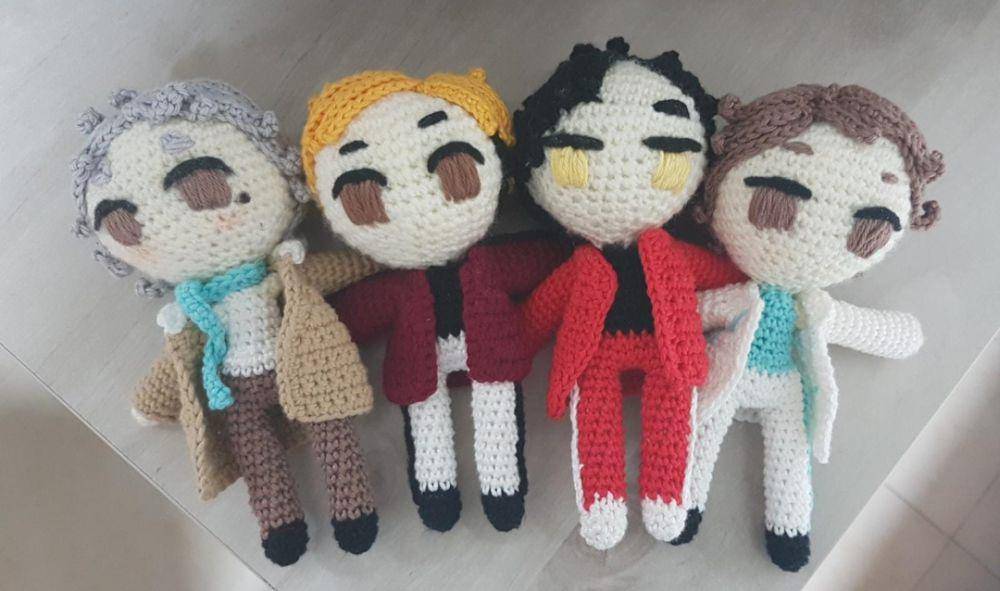 potret koleksi boneka Haikyuu!! (reddit.com/user/i_wish_i_had_a_name)