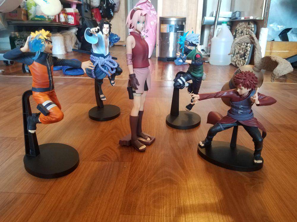 potret koleksi figur aksi Naruto (reddit.com/user/RizeNaru)