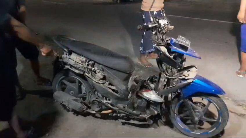 Dua orang tewas akibat motor yang dikendarai terlibat tabrak di Gendingan Ngawi. IDN Times/ Istimewa