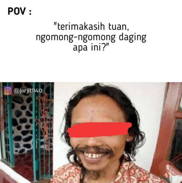 meme daging kurban (instagram.com/jarjit1140)