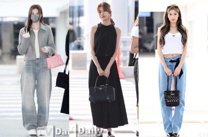 9 Gaya Airport Outfit ala Sana TWICE, Super Fashionable!