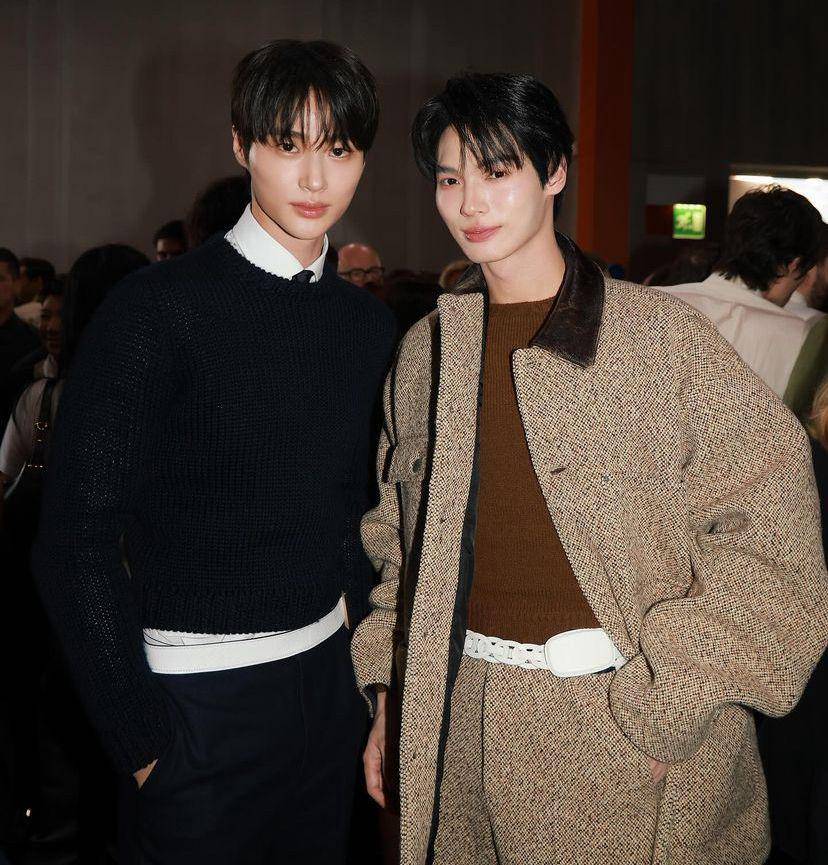 potret Win Metawin di Milan Fashion Week (instagram.con/winmetawin)