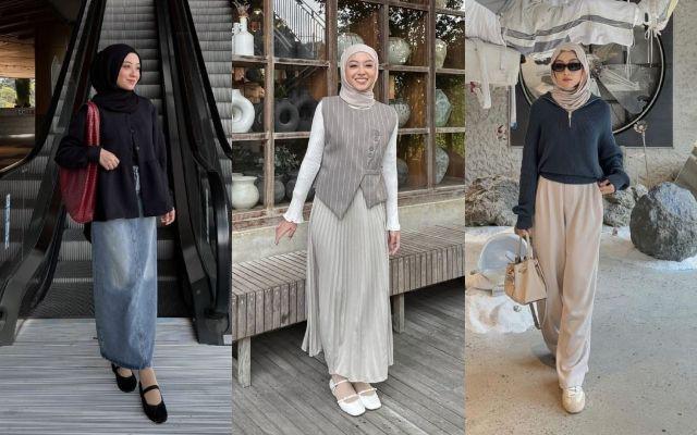 9 Inspirasi Outfit Neutral Tone ala Meirani Amalia, Kalem Banget!
