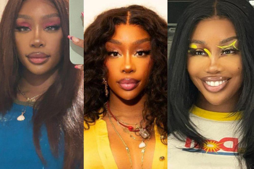 9 Inspirasi Makeup Nyentrik ala SZA, Mencuri Perhatian!
